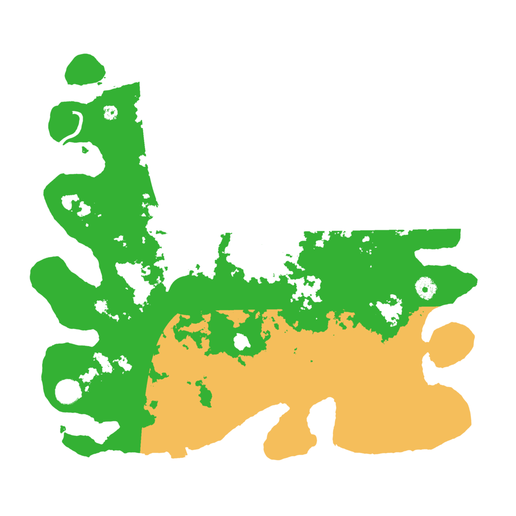 Biome Rust Map: Procedural Map, Size: 3650, Seed: 34705767