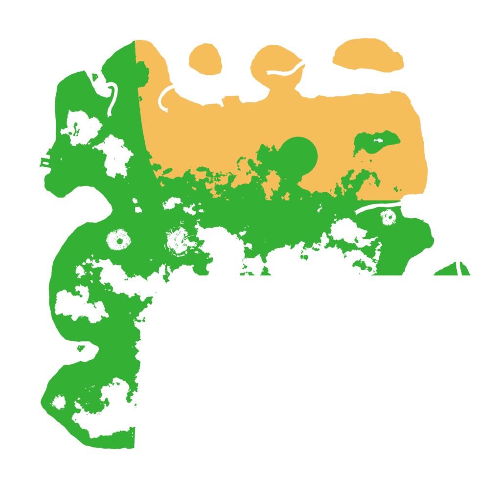 Biome Rust Map: Procedural Map, Size: 3400, Seed: 25196116