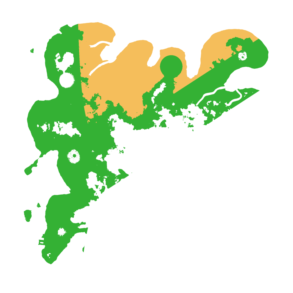 Biome Rust Map: Procedural Map, Size: 3450, Seed: 28317814
