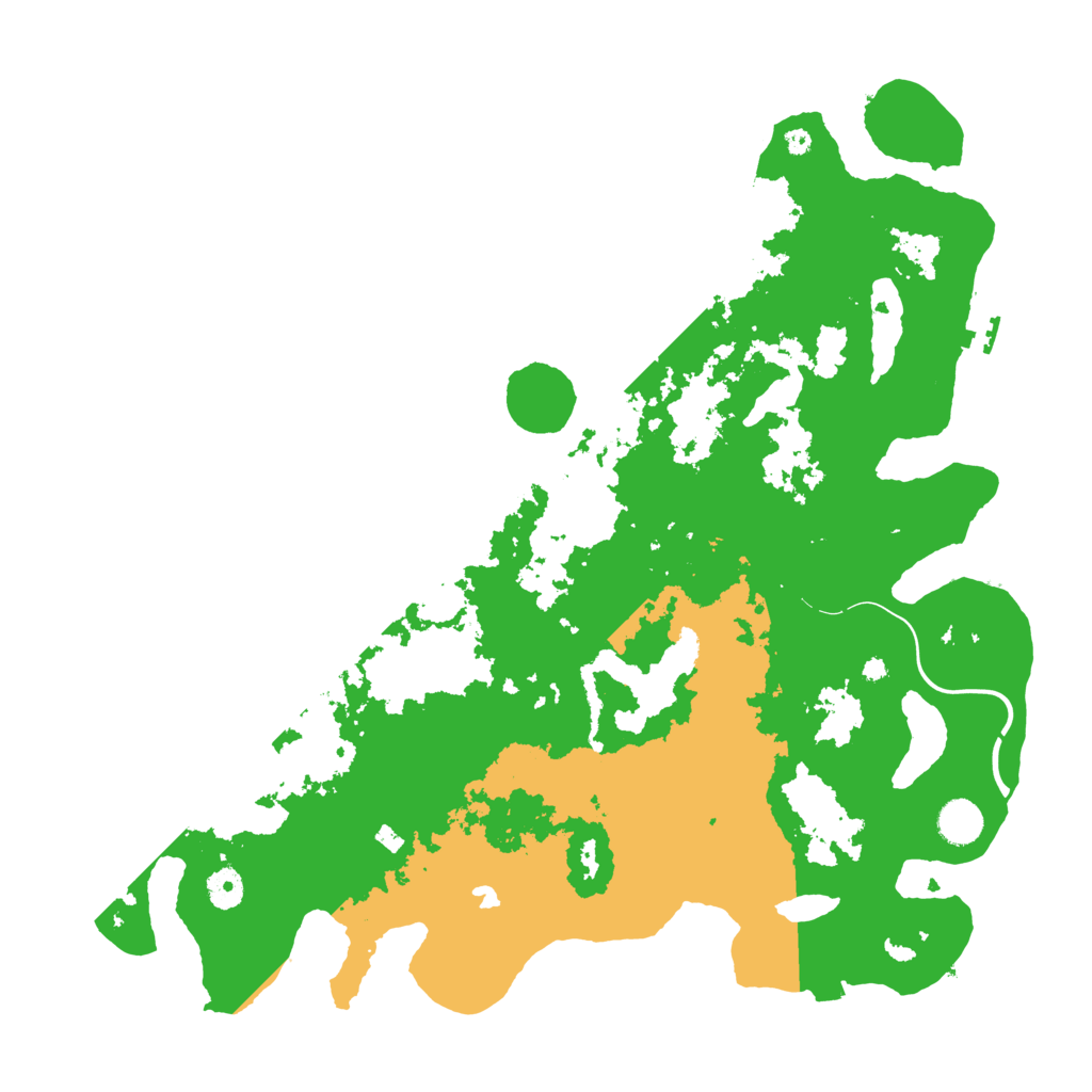 Biome Rust Map: Procedural Map, Size: 4250, Seed: 46922459