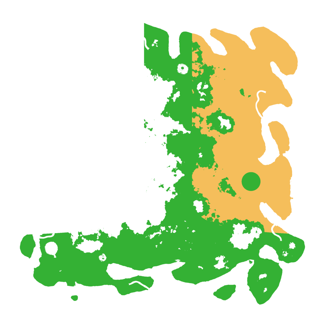 Biome Rust Map: Procedural Map, Size: 4500, Seed: 402630776