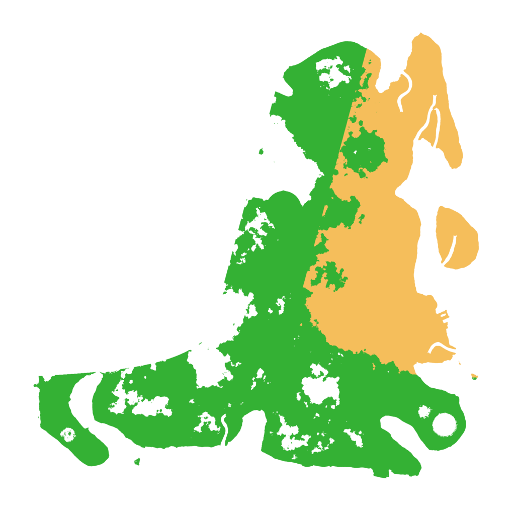 Biome Rust Map: Procedural Map, Size: 3850, Seed: 39731181