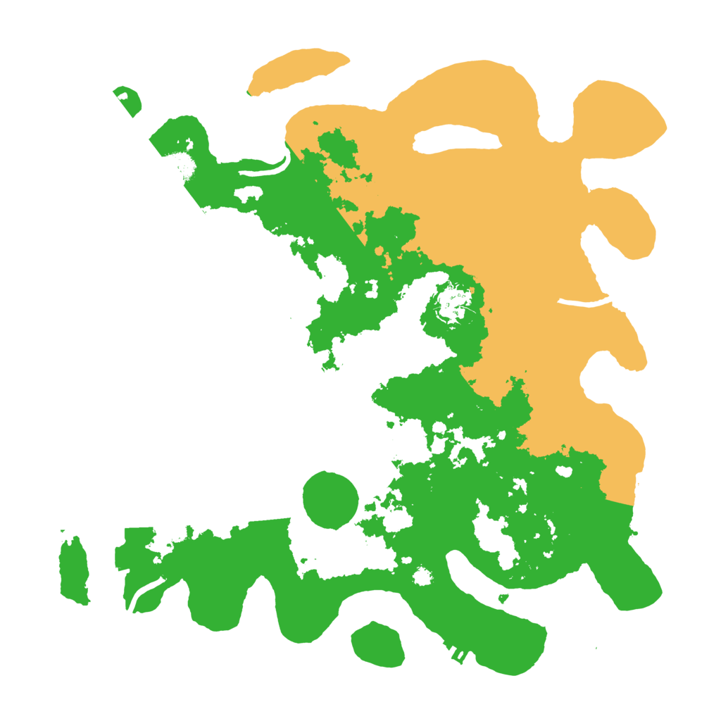 Biome Rust Map: Procedural Map, Size: 3500, Seed: 769504339