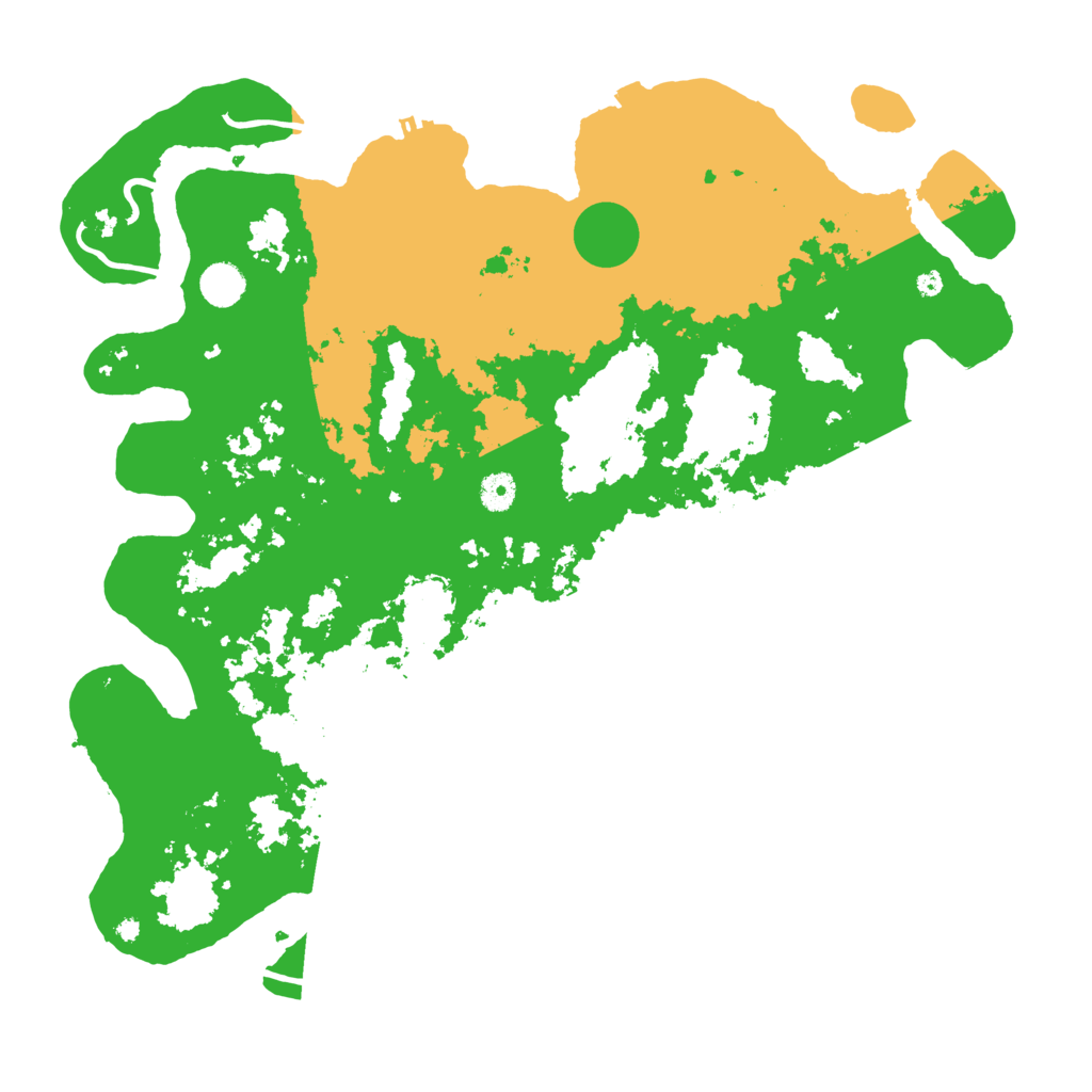 Biome Rust Map: Procedural Map, Size: 4400, Seed: 78265344