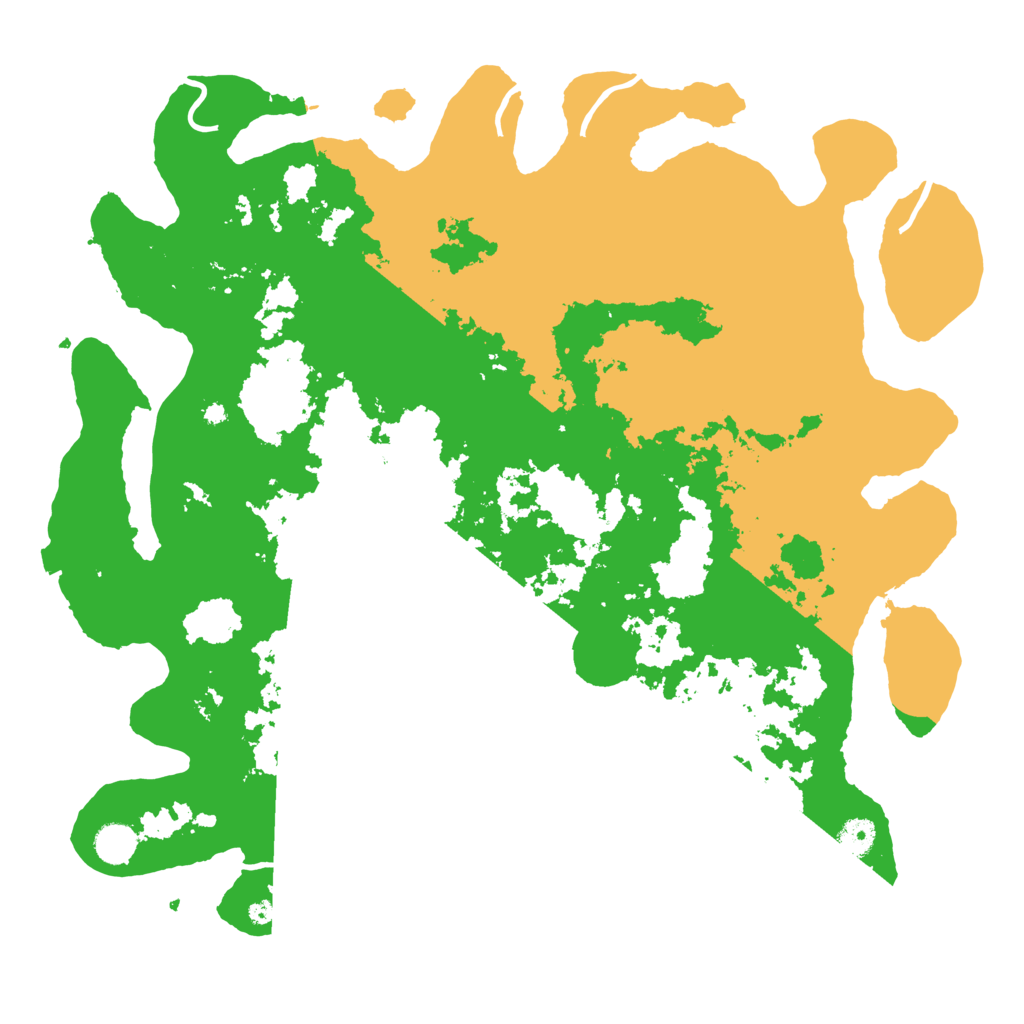 Biome Rust Map: Procedural Map, Size: 4400, Seed: 3894075