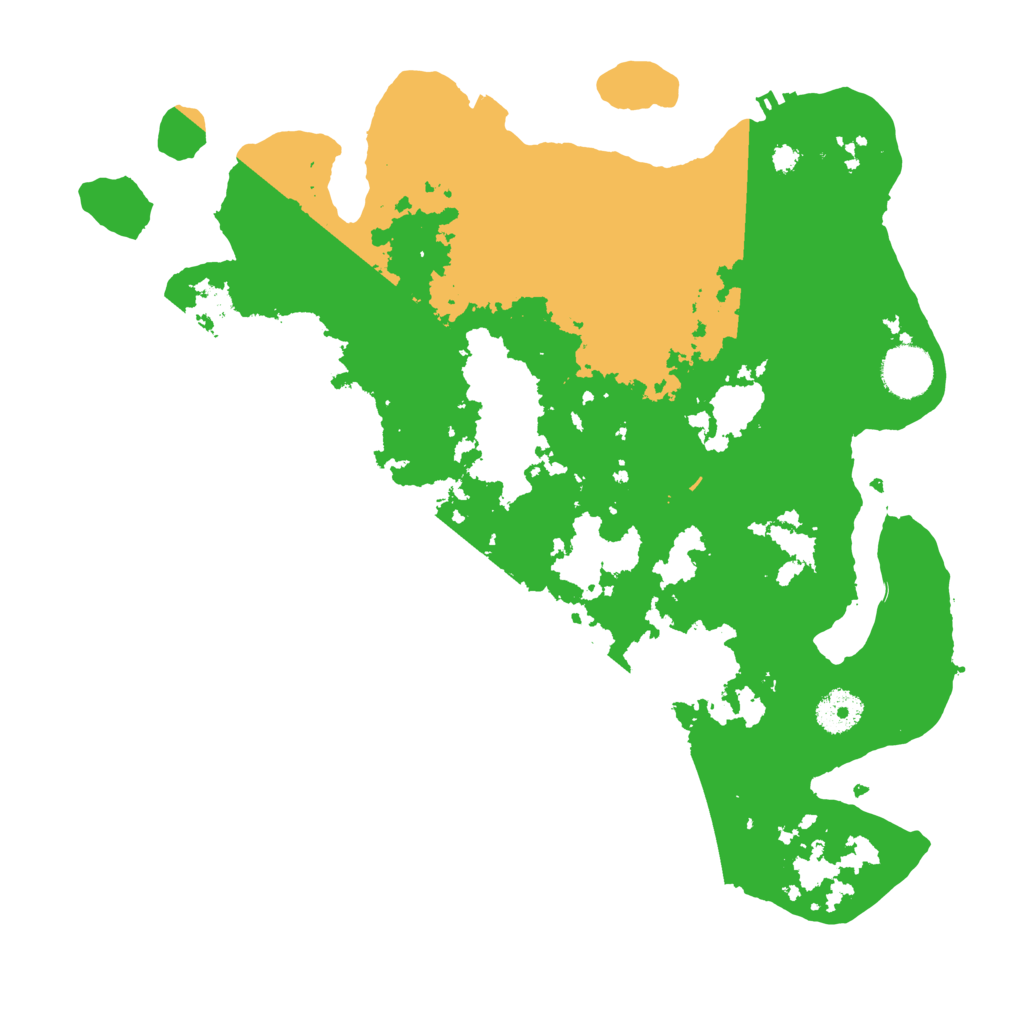 Biome Rust Map: Procedural Map, Size: 3500, Seed: 53852056