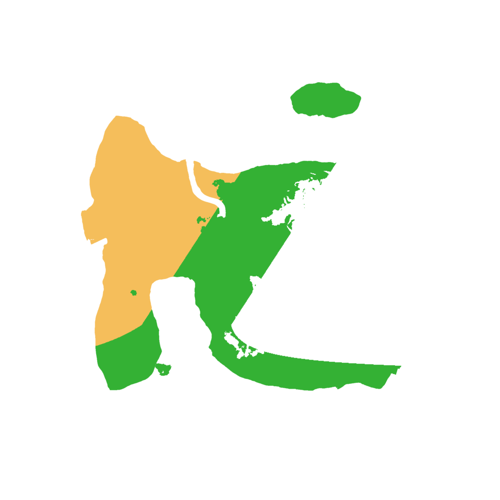 Biome Rust Map: Procedural Map, Size: 1700, Seed: 1425565952