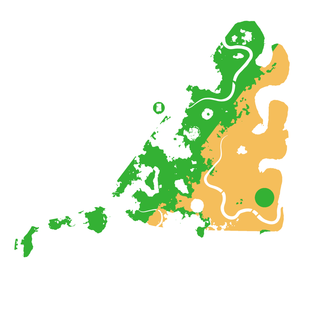 Biome Rust Map: Procedural Map, Size: 4250, Seed: 19886