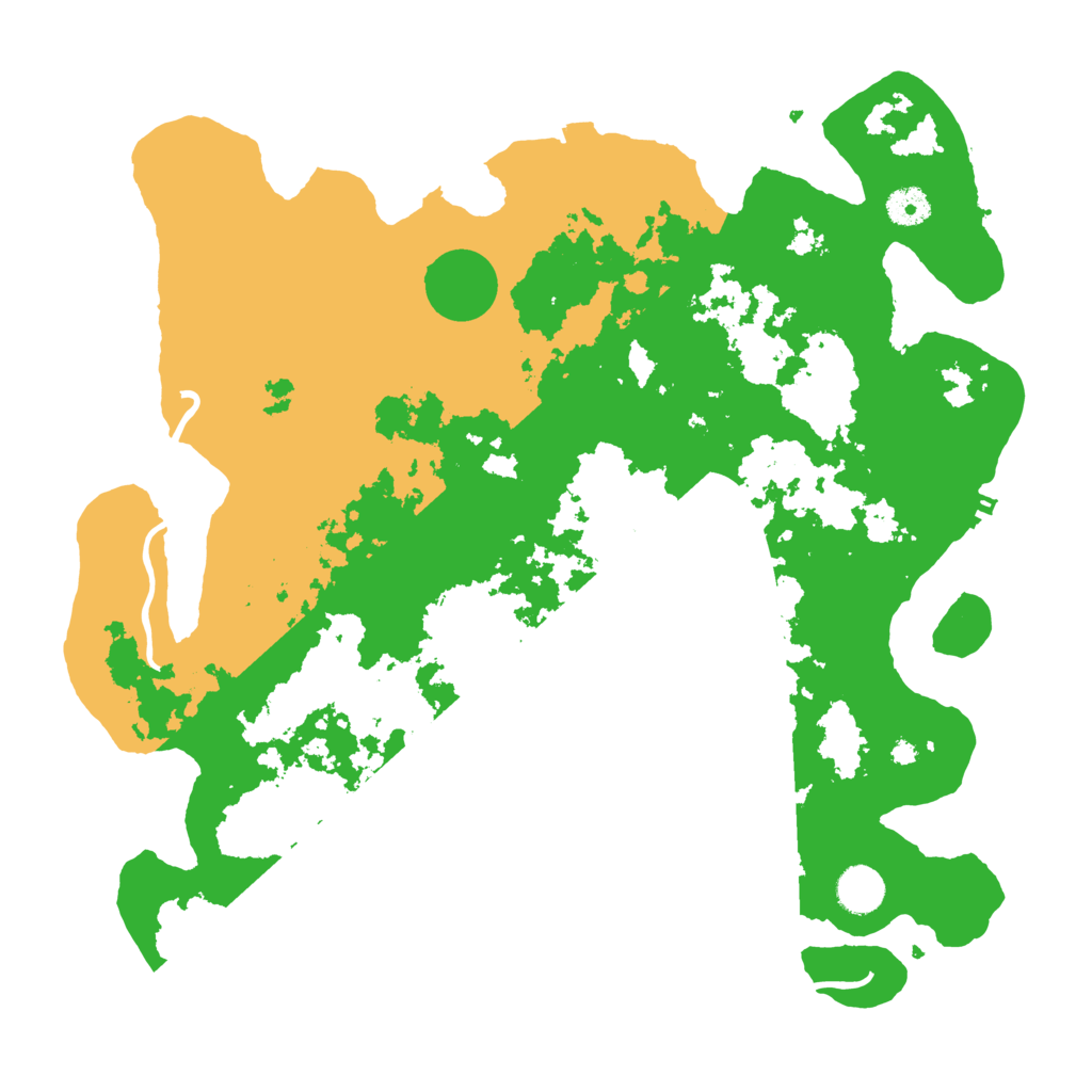 Biome Rust Map: Procedural Map, Size: 4000, Seed: 30682505