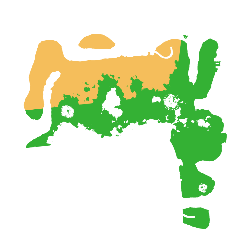 Biome Rust Map: Procedural Map, Size: 3000, Seed: 12720