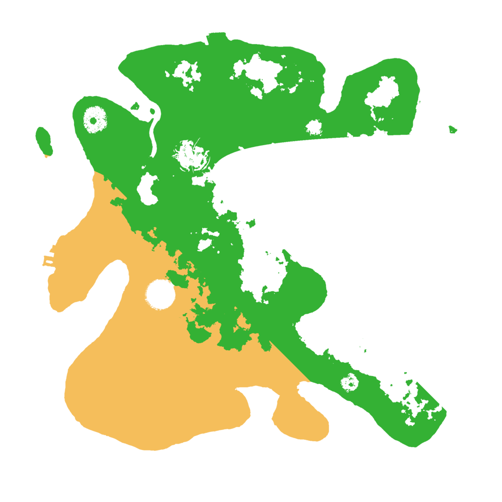 Biome Rust Map: Procedural Map, Size: 3000, Seed: 1682183850