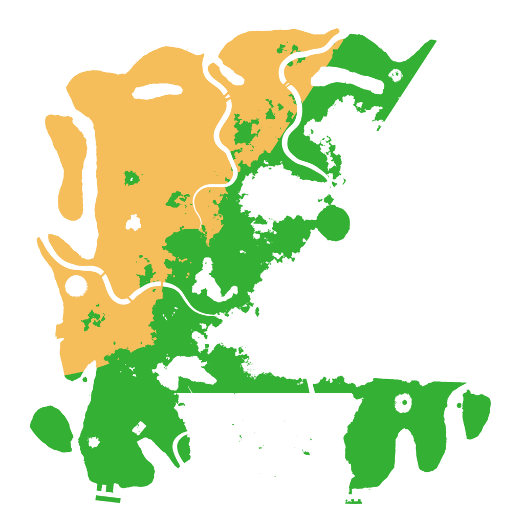 Biome Rust Map: Procedural Map, Size: 4250, Seed: 6028
