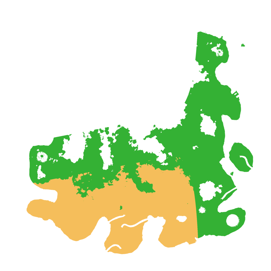Biome Rust Map: Procedural Map, Size: 3800, Seed: 1366270754