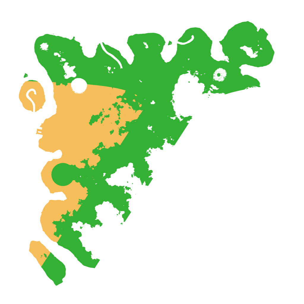 Biome Rust Map: Procedural Map, Size: 3500, Seed: 12559166