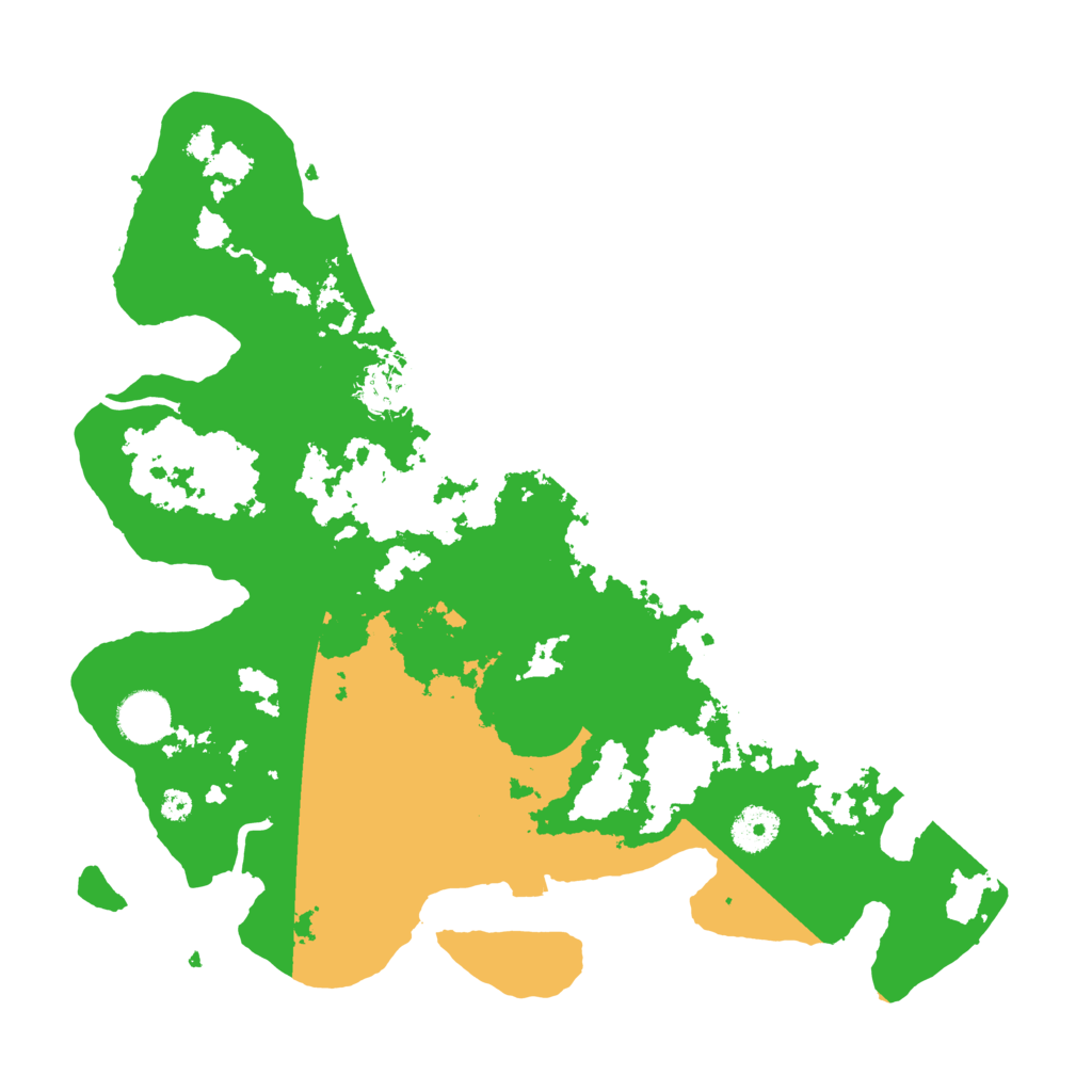 Biome Rust Map: Procedural Map, Size: 3600, Seed: 46355776