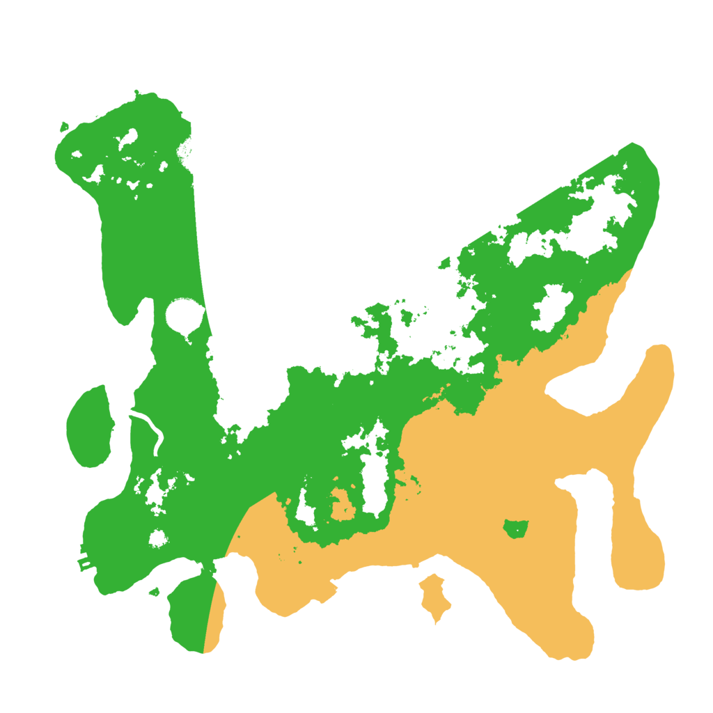 Biome Rust Map: Procedural Map, Size: 3650, Seed: 83479493