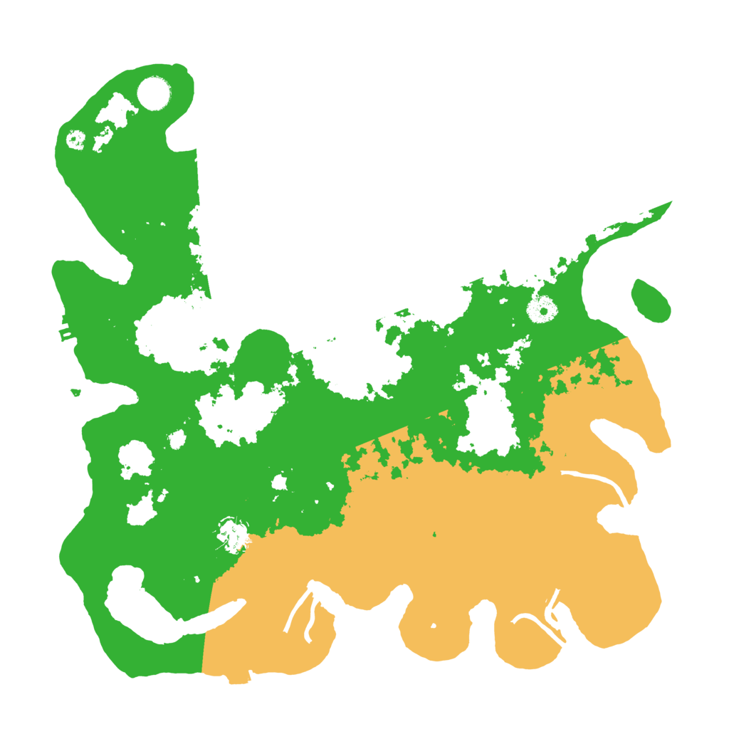 Biome Rust Map: Procedural Map, Size: 3850, Seed: 37311817