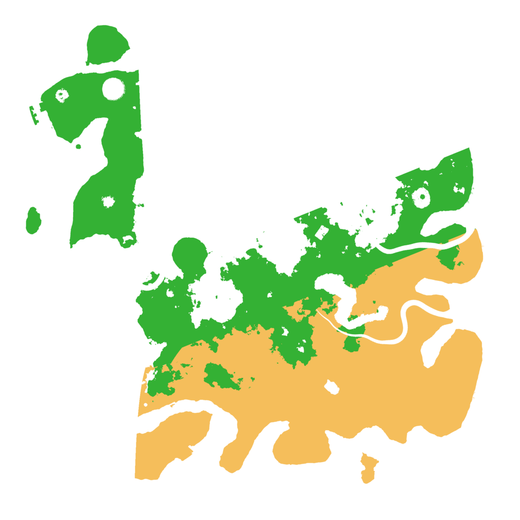 Biome Rust Map: Procedural Map, Size: 4100, Seed: 60905202