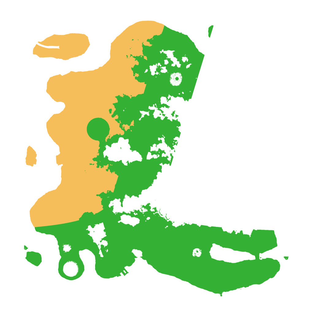 Biome Rust Map: Procedural Map, Size: 3650, Seed: 26819746