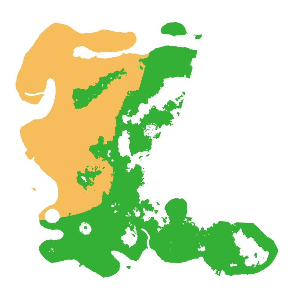 Biome Rust Map: Procedural Map, Size: 3800, Seed: 29115807