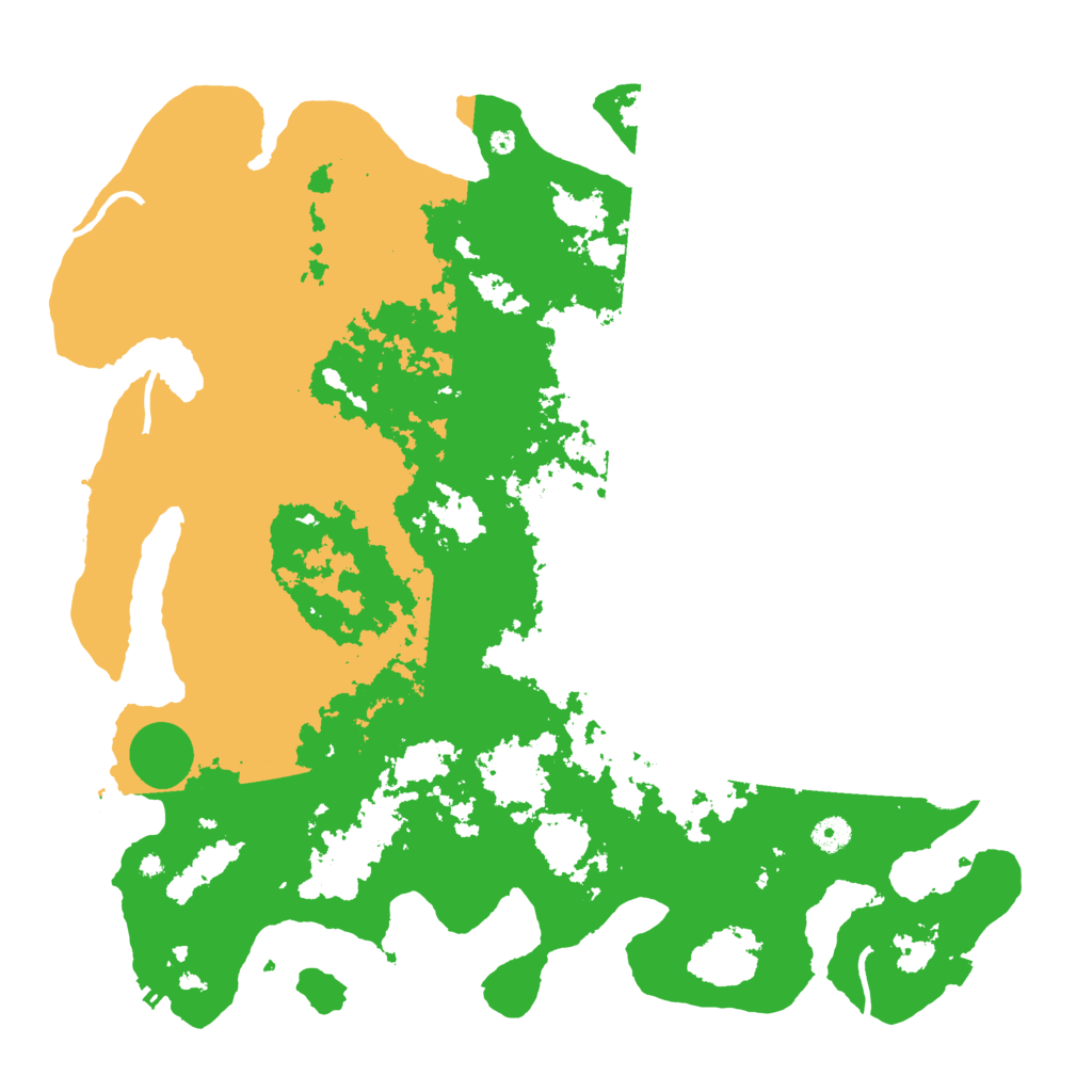 Biome Rust Map: Procedural Map, Size: 4500, Seed: 290393822