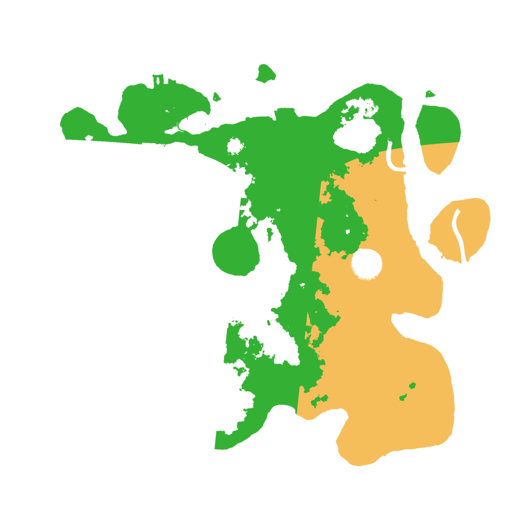 Biome Rust Map: Procedural Map, Size: 3000, Seed: 2129443315