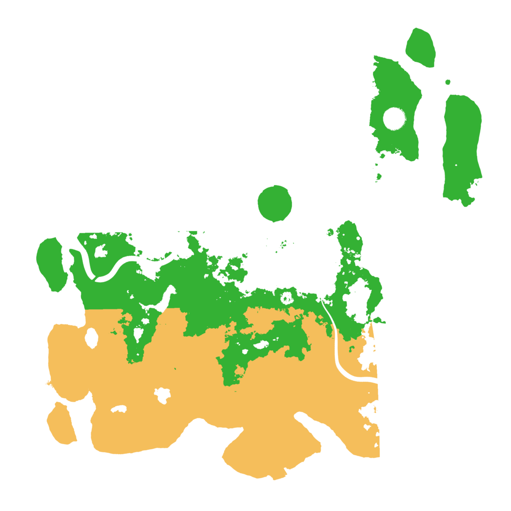 Biome Rust Map: Procedural Map, Size: 4000, Seed: 858355809