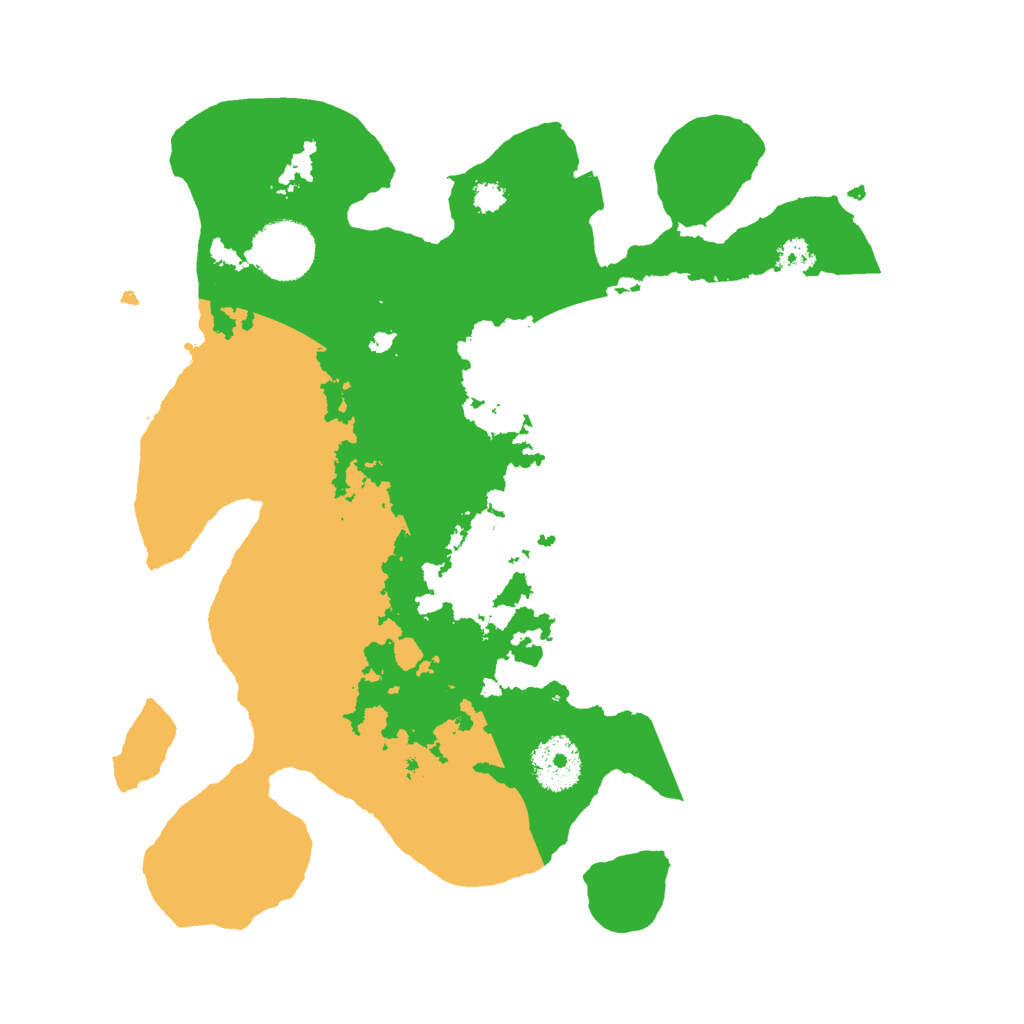 Biome Rust Map: Procedural Map, Size: 3000, Seed: 194729