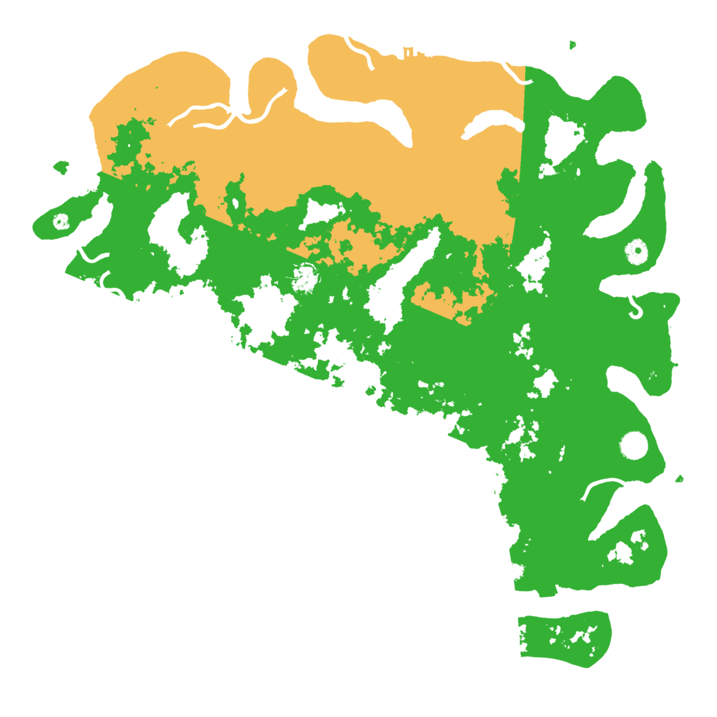 Biome Rust Map: Procedural Map, Size: 4500, Seed: 844976385