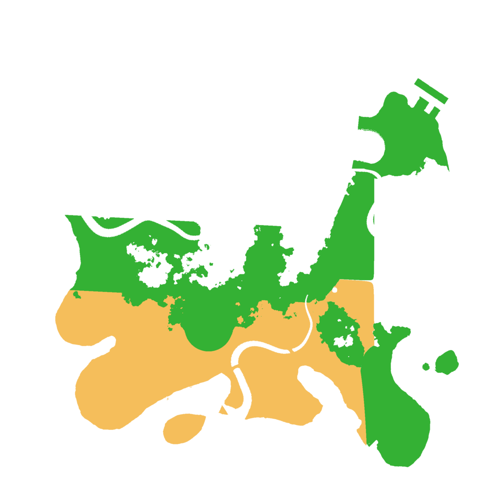 Biome Rust Map: Procedural Map, Size: 2750, Seed: 294205647
