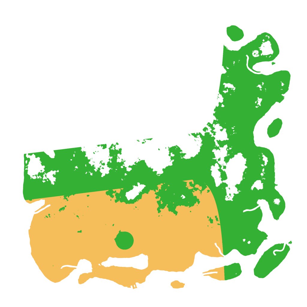 Biome Rust Map: Procedural Map, Size: 4500, Seed: 615776988