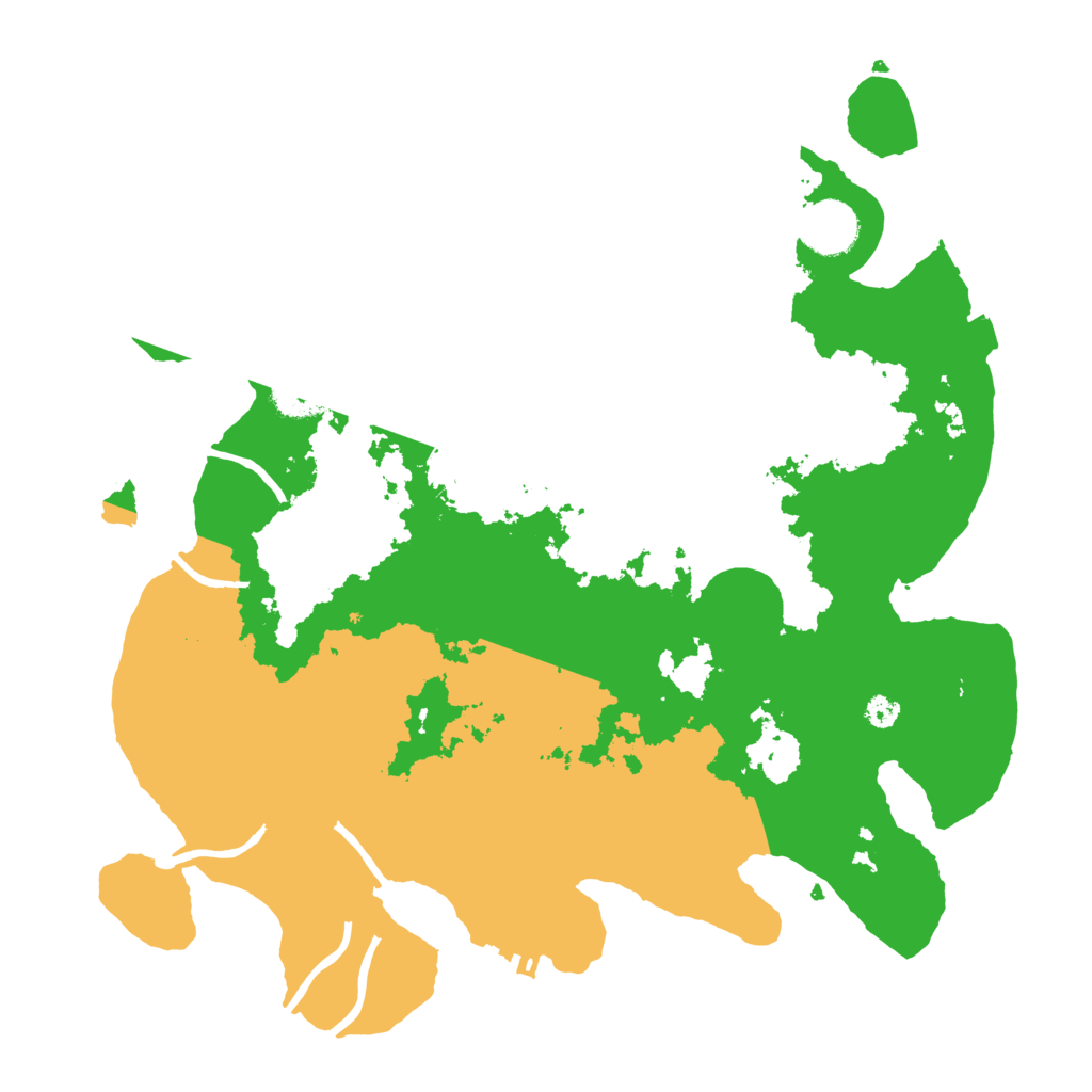 Biome Rust Map: Procedural Map, Size: 3450, Seed: 2613738