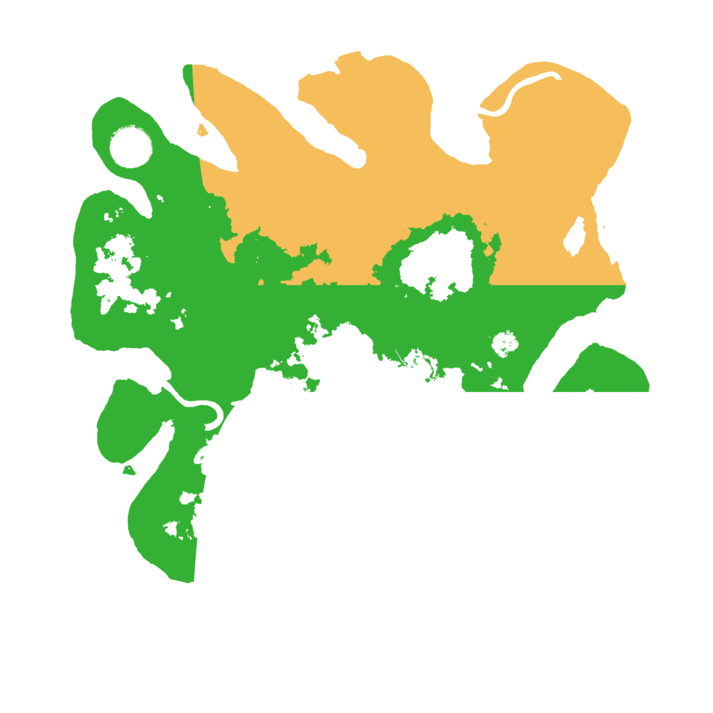 Biome Rust Map: Procedural Map, Size: 3000, Seed: 72444534