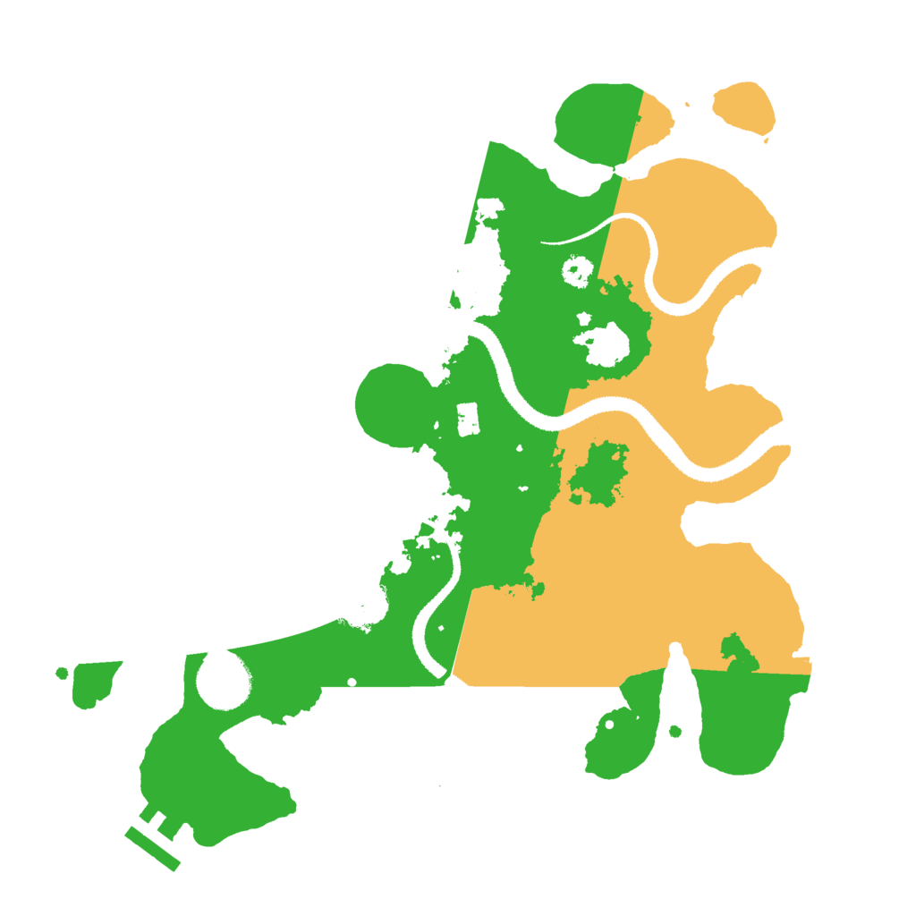 Biome Rust Map: Procedural Map, Size: 3000, Seed: 1535176038