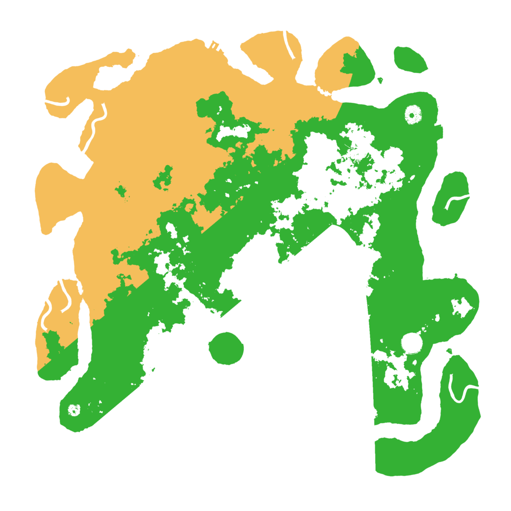 Biome Rust Map: Procedural Map, Size: 4250, Seed: 569644617