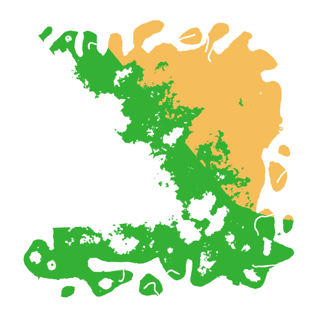 Biome Rust Map: Procedural Map, Size: 5000, Seed: 339209144