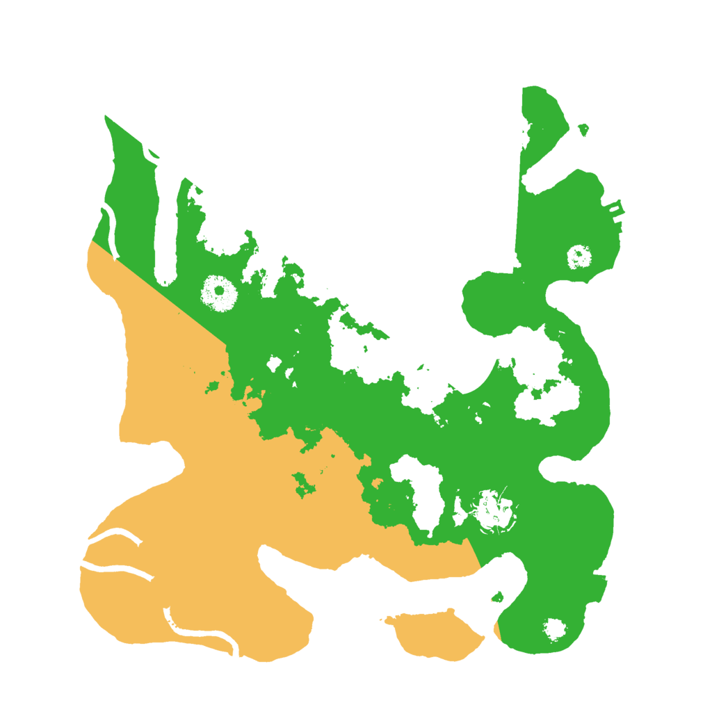 Biome Rust Map: Procedural Map, Size: 3000, Seed: 9463518