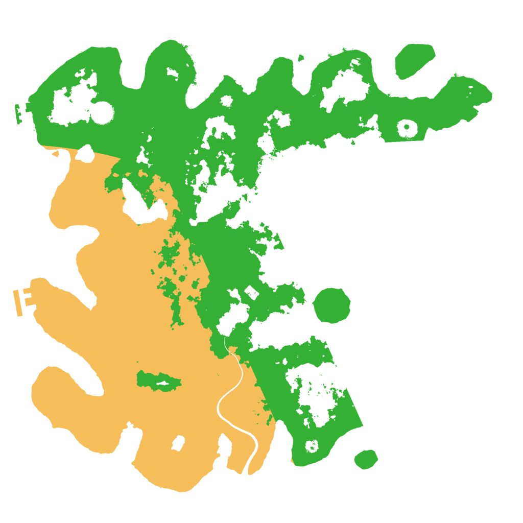 Biome Rust Map: Procedural Map, Size: 4000, Seed: 2203