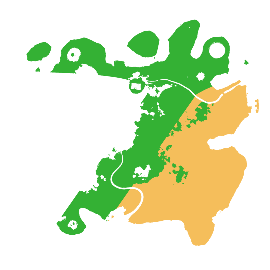 Biome Rust Map: Procedural Map, Size: 3000, Seed: 783141