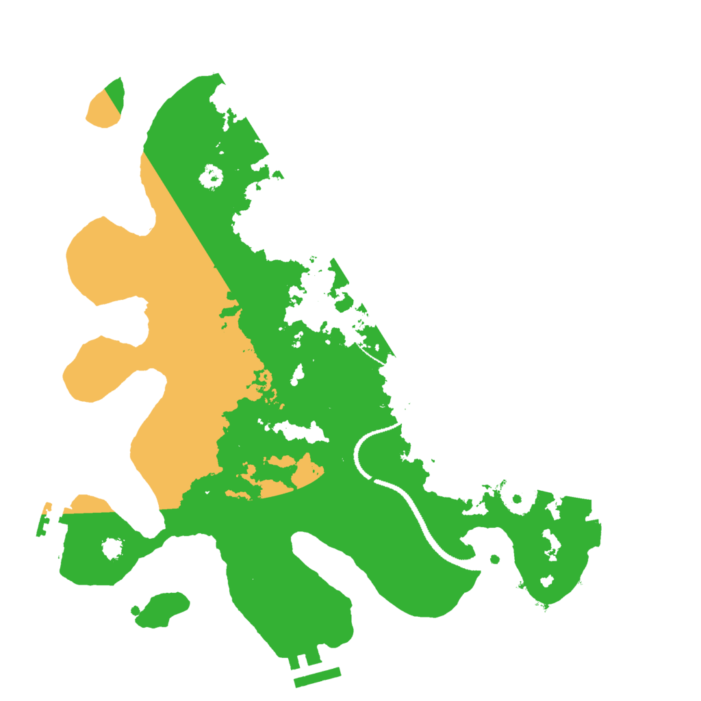 Biome Rust Map: Procedural Map, Size: 3000, Seed: 1816078497