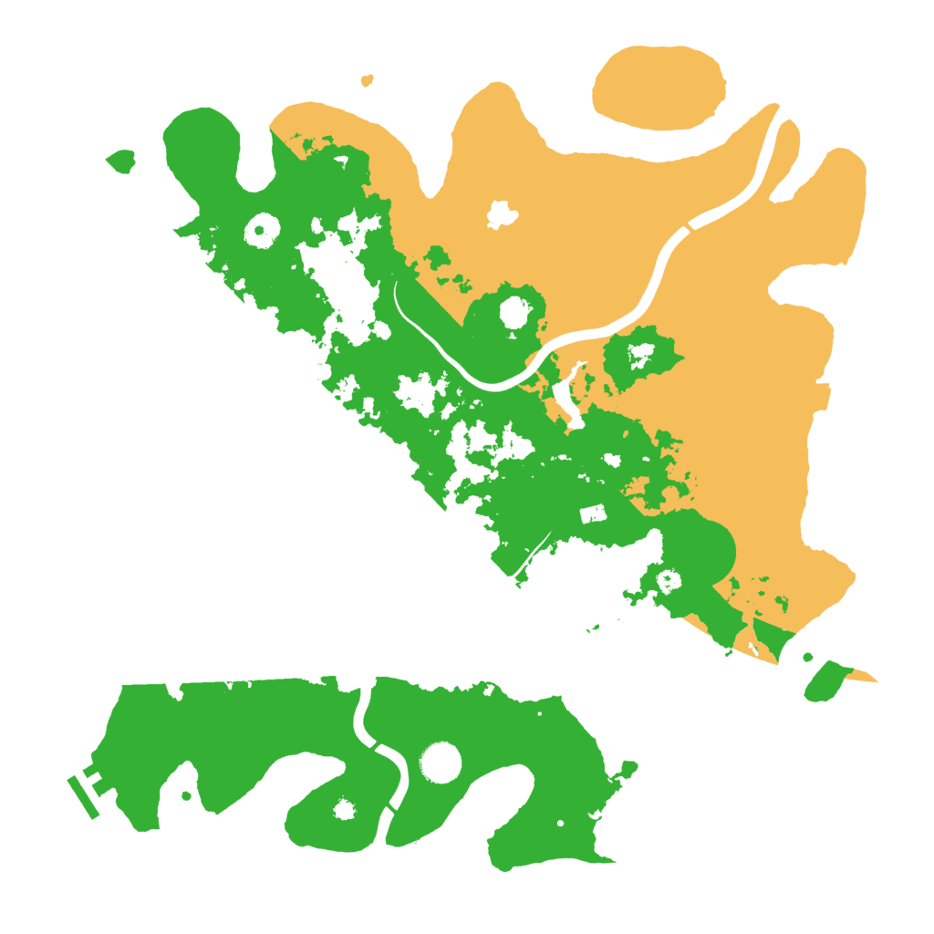 Biome Rust Map: Procedural Map, Size: 4000, Seed: 311830087