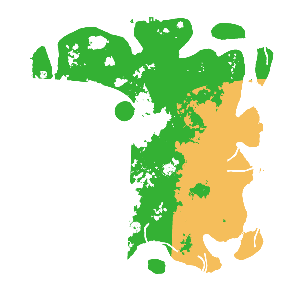 Biome Rust Map: Procedural Map, Size: 4000, Seed: 1990936986