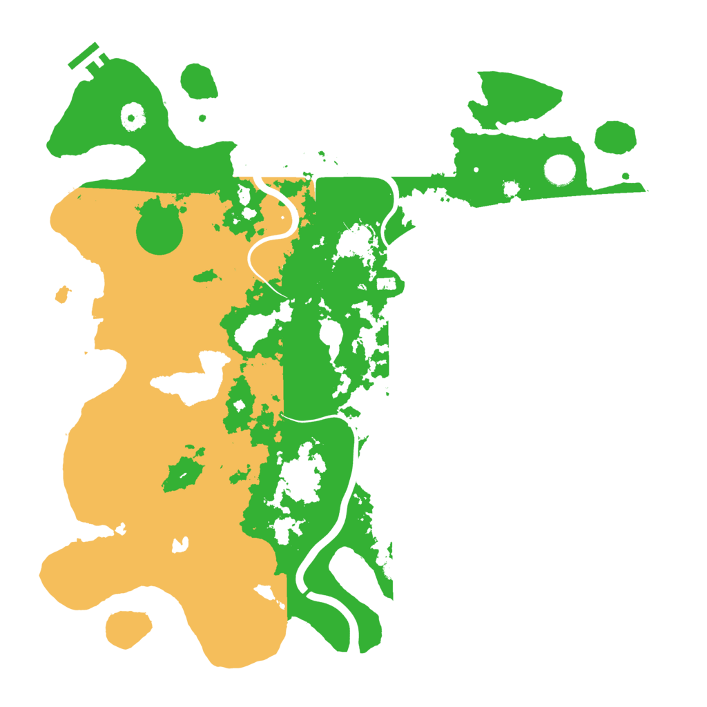 Biome Rust Map: Procedural Map, Size: 4000, Seed: 1723400006