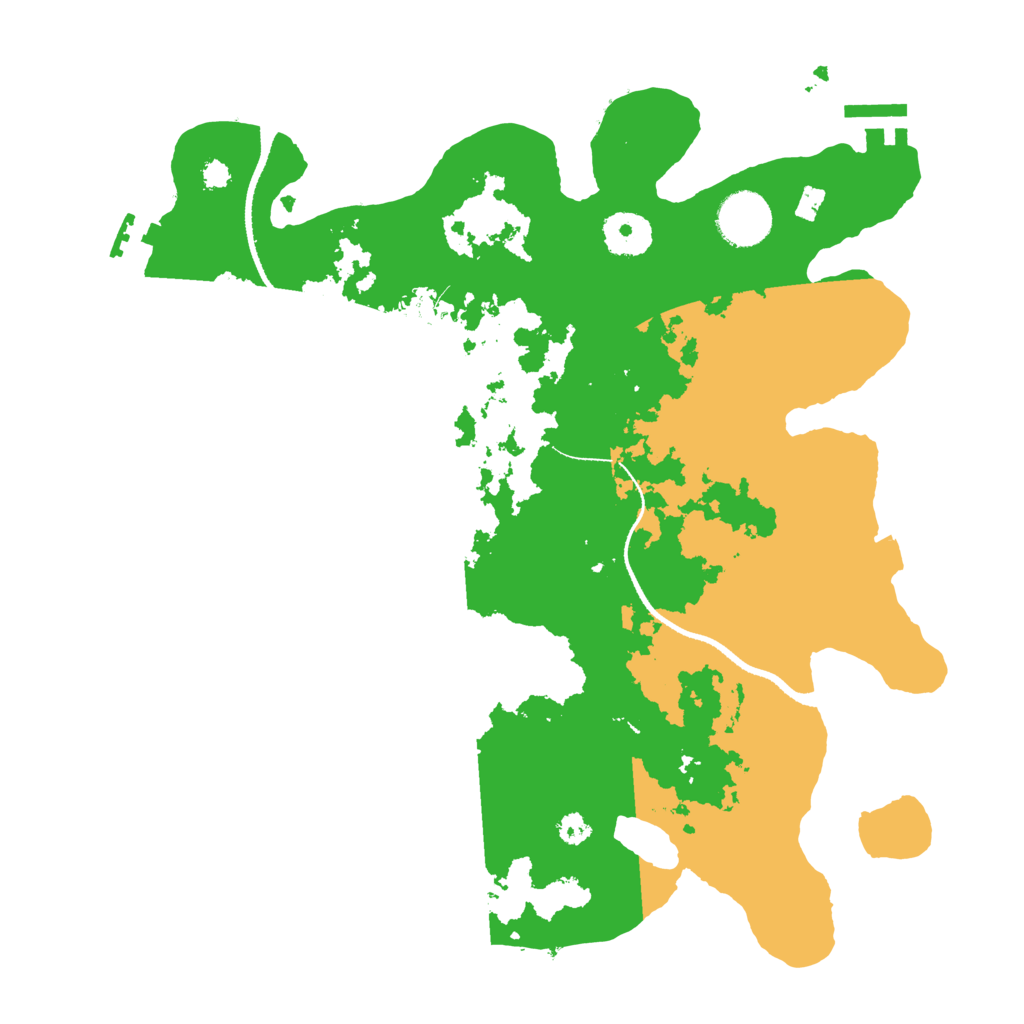 Biome Rust Map: Procedural Map, Size: 3300, Seed: 1258169989