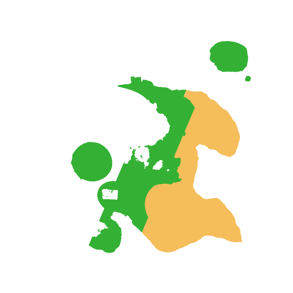 Biome Rust Map: Procedural Map, Size: 2000, Seed: 793494588