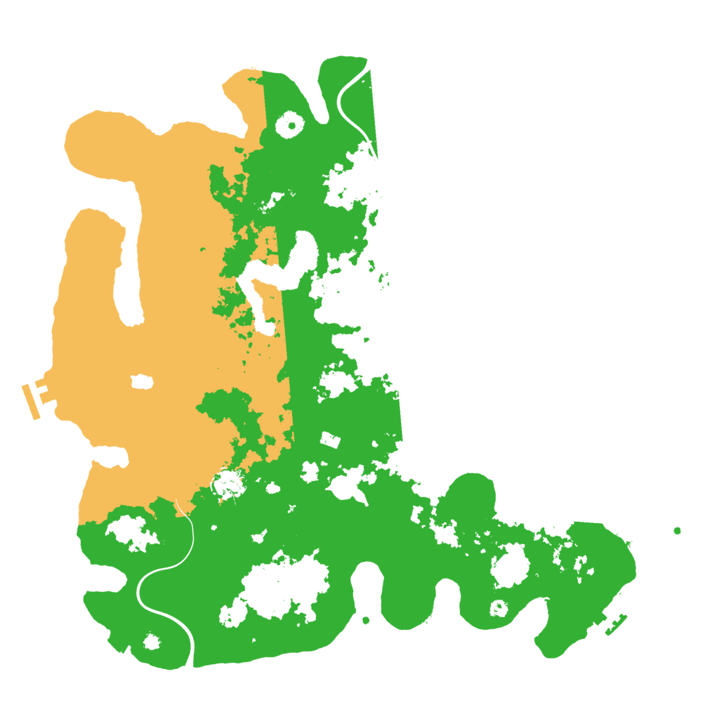 Biome Rust Map: Procedural Map, Size: 4000, Seed: 641326