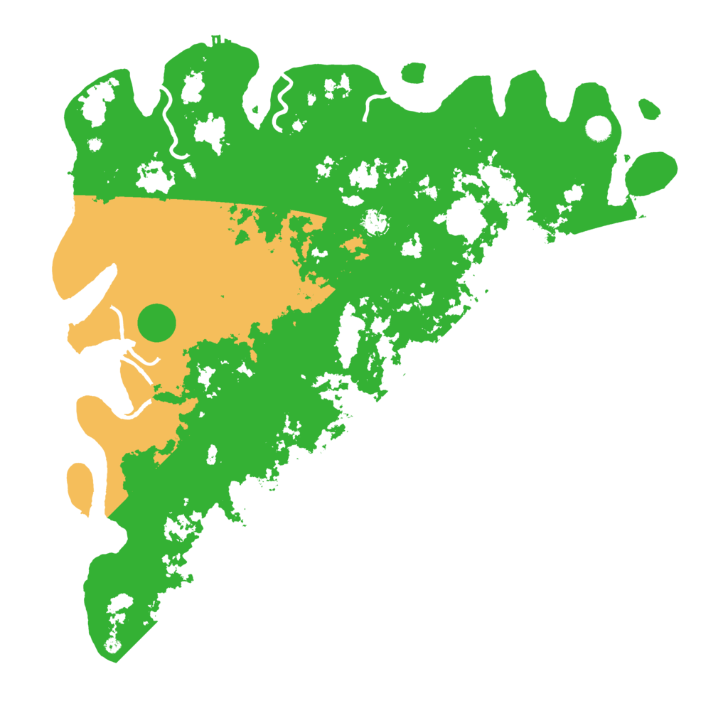 Biome Rust Map: Procedural Map, Size: 5000, Seed: 7892558