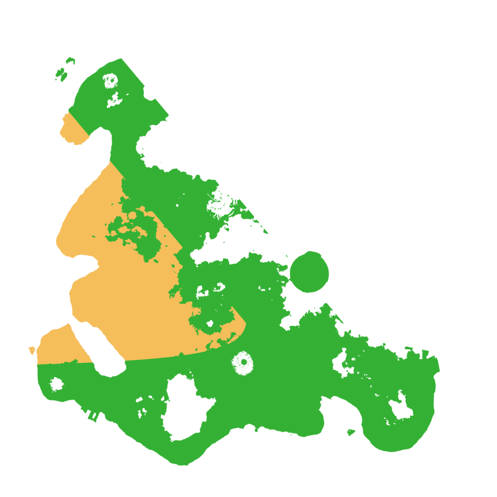 Biome Rust Map: Procedural Map, Size: 3400, Seed: 7679519