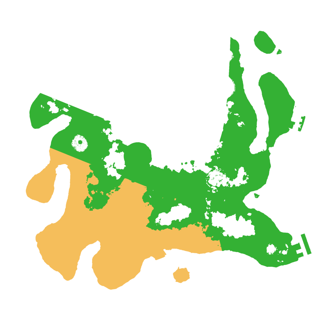 Biome Rust Map: Procedural Map, Size: 3000, Seed: 825684910