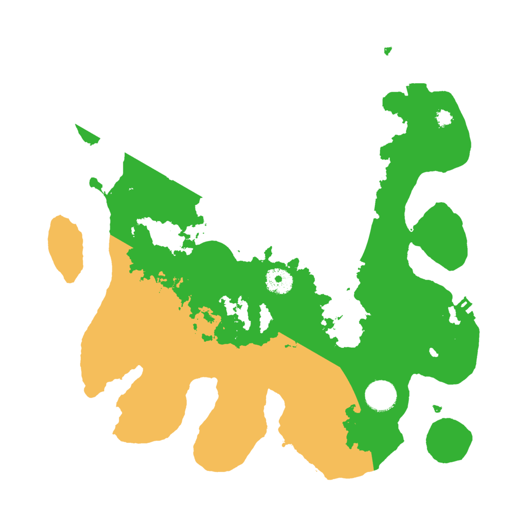 Biome Rust Map: Procedural Map, Size: 3000, Seed: 937911342